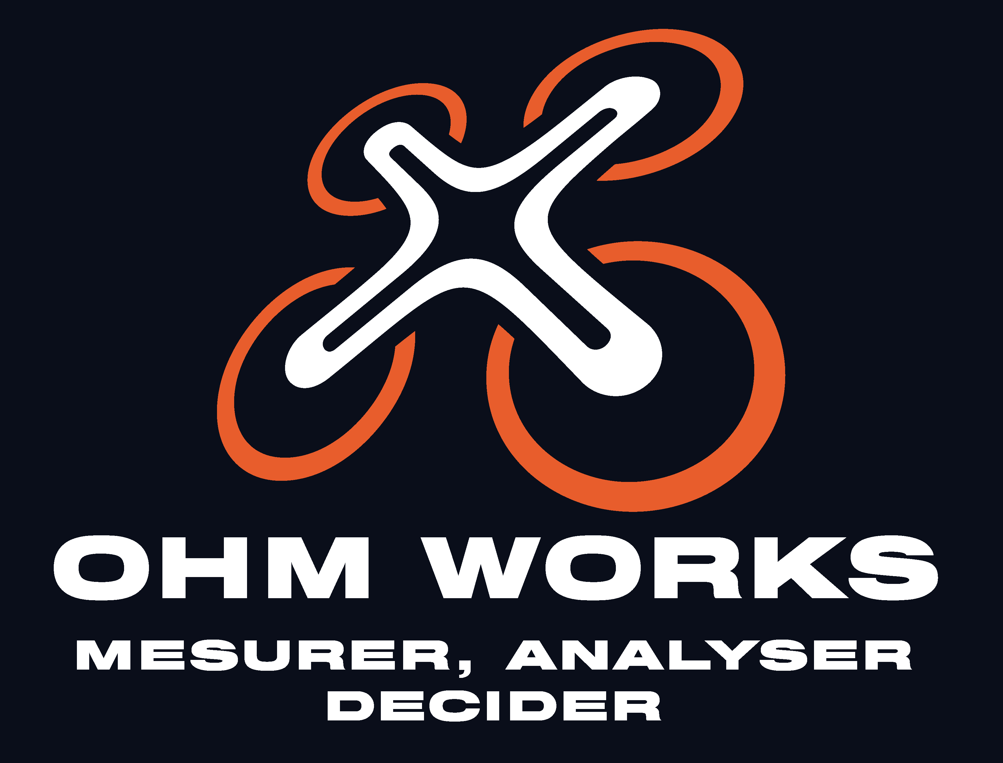 Logo OHM WORKS — Mesurer, Analyser, Décider