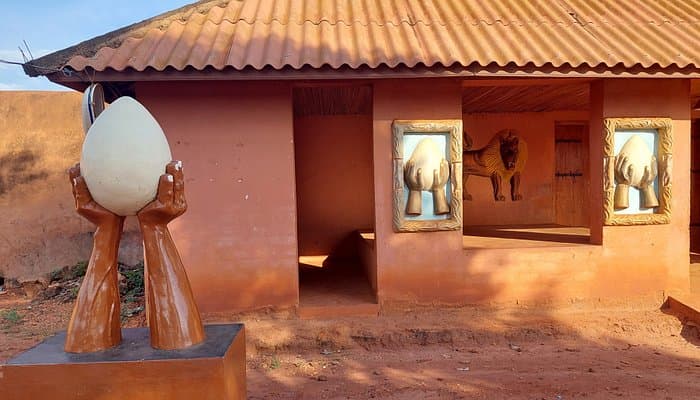 Place de l'Amazone à Cotonou — modèle 3D photogrammétrique OHM WORKS