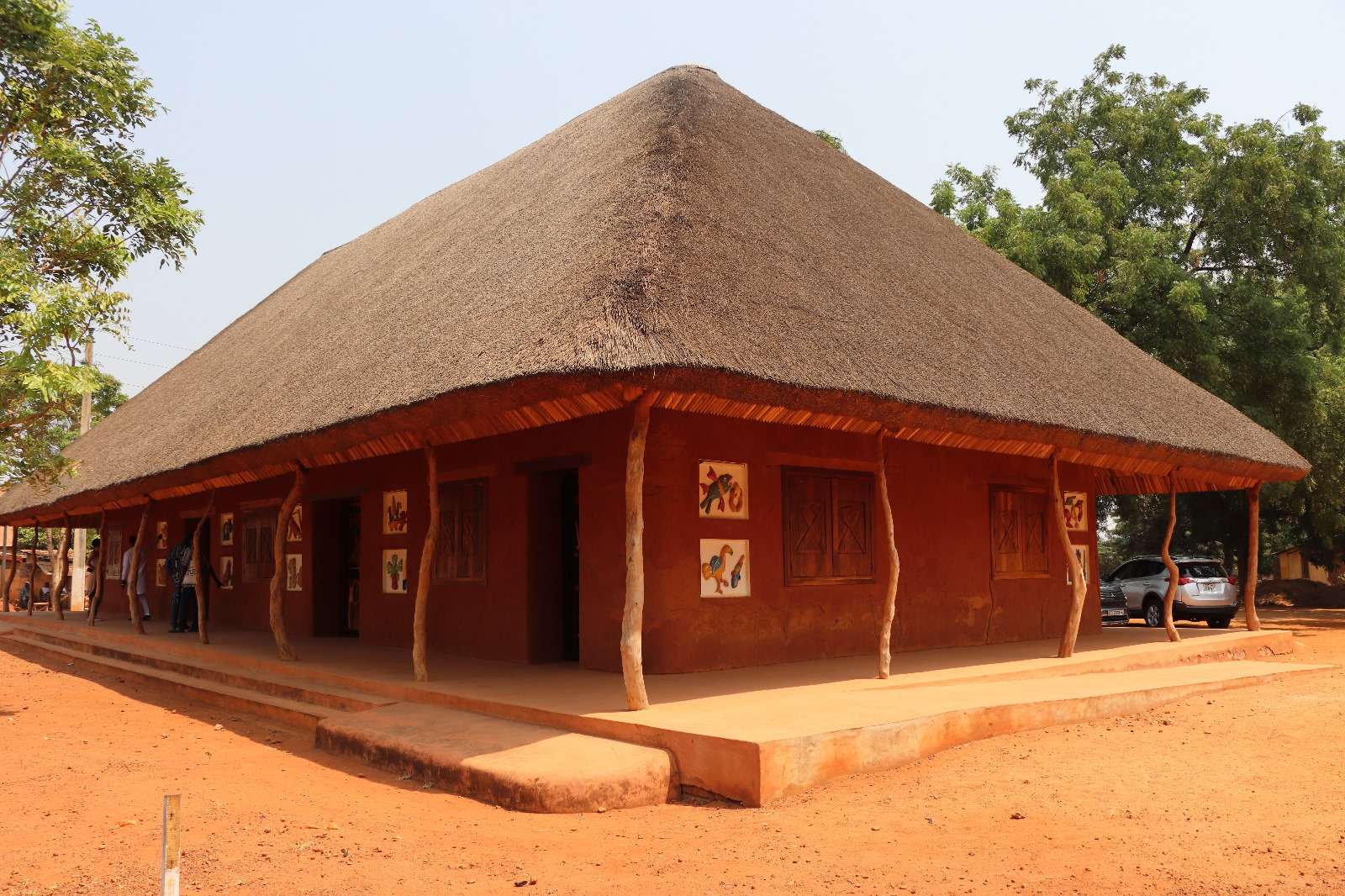 Palais Royaux d'Abomey — site UNESCO relevé en LiDAR par OHM WORKS pour l'ANPT