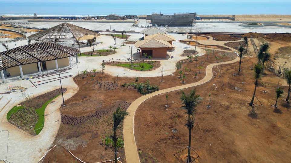 Construction de l'hôtel de la Marina de Ouidah à Cotonou Construction de l'hôtel de la Marina de Ouidah à Cotonou